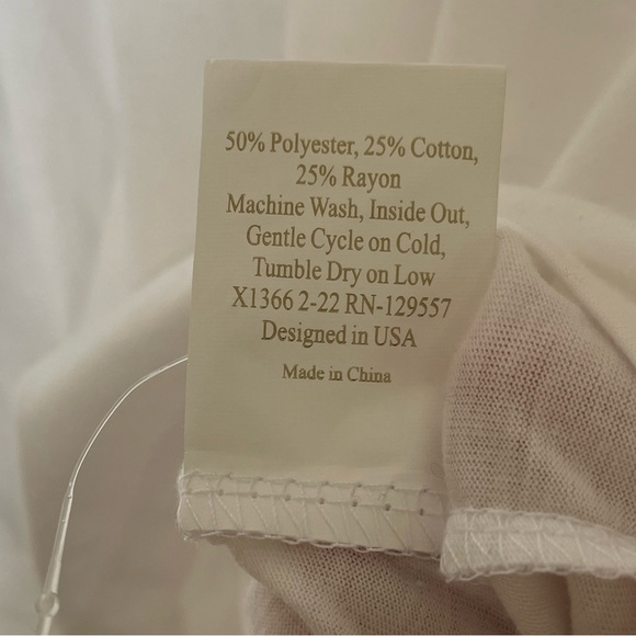 Party Up A Storm Graphic Tee White Red Vacation Drinking Party Shirt - Picture 5 of 8